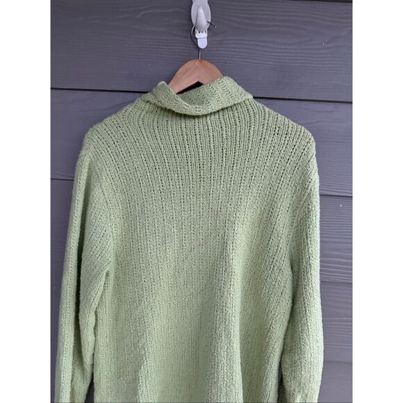 Eileen Fisher 100% organic cotton roll neck sweater - Picture 3 of 4